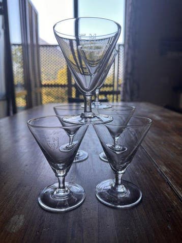 Drinkservies voor 6 (6) - Kristal - Familie Visconti