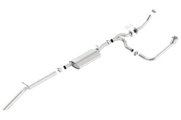 Borla 12-15 Jeep Wrangler 3.6L V6 Auto/Manual Trans Turndown, Ophalen of Verzenden, Nieuw