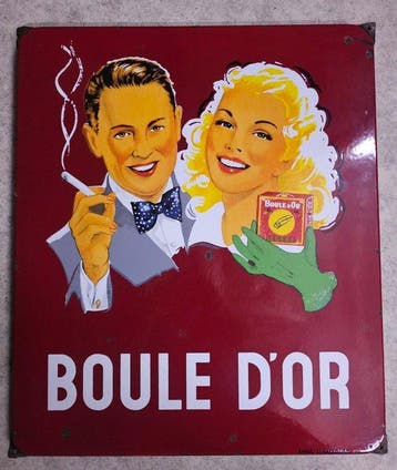 Email Strasbourg - BOULE DOR - Emaille bord - Emaille