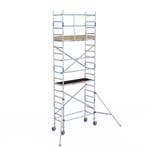 ALX rolsteiger 75 x 6,2m WH met voorloopleuning, Verzenden, Nieuw, Rolsteiger of Kamersteiger, 5 meter of hoger