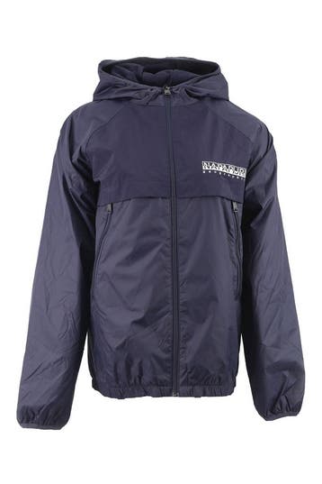 Napapijri Jas Jongens in maat 170 Blauw, Verzenden, Zo goed als nieuw, Napapijri, Jongen of Meisje