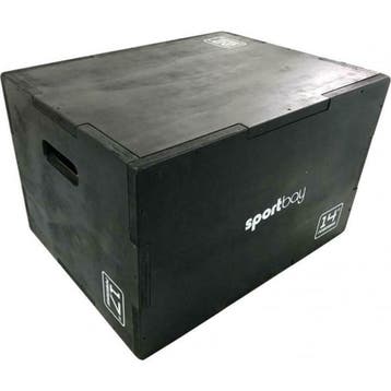 Sportbay 3-in-1 houten plyo box Klein, Sport en Fitness, Ophalen of Verzenden, Nieuw