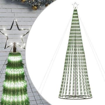 Verlichte kerstboom 300cm - retourdeal 71% korting, Diversen, Kerst, Ophalen of Verzenden, Zo goed als nieuw