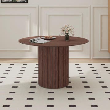 Nordic Ronde Eettafel Massief Hout - Stijlvol en Functioneel, Huis en Inrichting, Verzenden, Nieuw