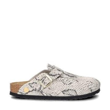 Birkenstock Boston Snake instapschoenen voor dames, Verzenden, Instappers, Nieuw, Grijs