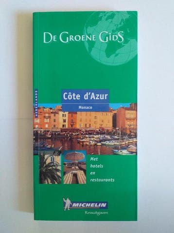 De Groene Gids Cote d'Azur Monaco (met hotels en, Verzenden, Gelezen