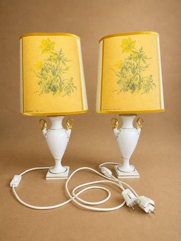 AK KAISER W. Germany - Vaas gemonteerde lamp (2) -