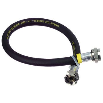 Gasslang  60cm alu.kopp. (Gas aansluitmateriaal), Verzenden, Nieuw