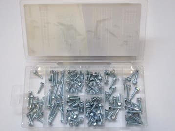 Veiling - Assortiment Zelf Tappende Schroeven 120-delig, Nieuw