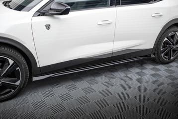 Maxton Side Skirts Diffusers Peugeot 408 Mk1, Auto-onderdelen, Verzenden, Nieuw, Peugeot
