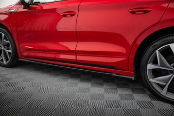 Maxton Side Skirts Diffusers Skoda Enyaq Coupé iV RS, Verzenden, Nieuw, Skoda