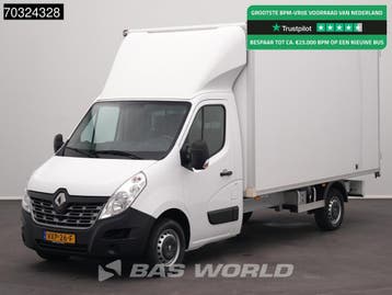 Renault Master 130PK Bakwagen Achterdeuren Airco Cruise Euro, Stof, Gebruikt, Euro 6, Renault