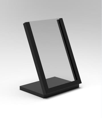 Display A6 zwart staand 01ST0050, Zakelijke goederen, Kantoor en Winkelinrichting | Winkel en Inventaris
