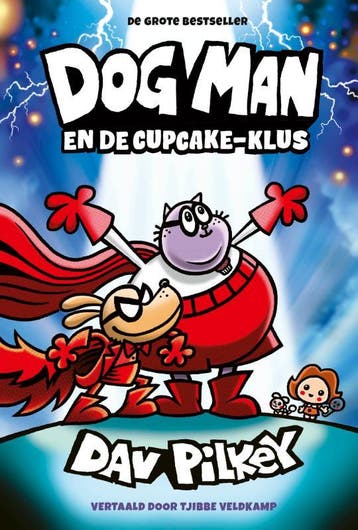 Dog Man En De Cupcake-Klus | Dav Pilkey | Nieuw, Ophalen of Verzenden, Nieuw, Dav Pilkey