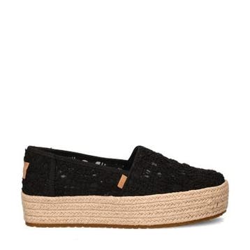 TOMS Valencia espadrilles voor dames in het Zwart, Verzenden, Zwart, Nieuw, TOMS