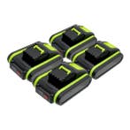 4 stuks: Worx PowerShare WA3639 / WA3551, 123accu huismerk, Verzenden, Nieuw