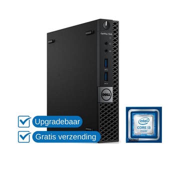 Dell Optiplex 7040 MFF i3-6100T 8GB DDR4 128GB SSD, Computers en Software, Gebruikt, 8 GB, Ophalen of Verzenden, Dell