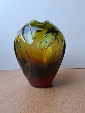 WMF - Erich Jachmann - Balustervaas - Glas - WMS Jachmann
