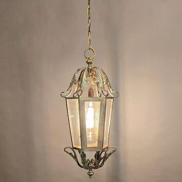 hanglamp lantaarn 250 Refurbished, Ophalen, Zo goed als nieuw, Overige materialen, Vintage