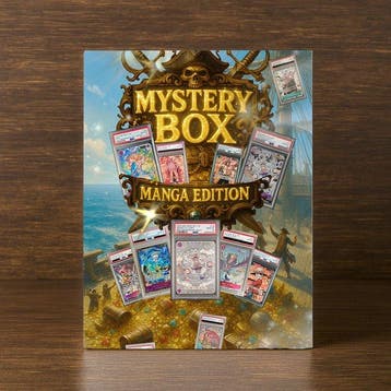 J Love Card Mystery box - One Piece - MYSTERY BOX PSA GRADED, Hobby en Vrije tijd, Nieuw