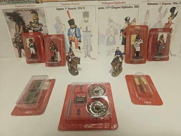 Del Prado - Figuur - 9 x Napoleonische Kriege + 4 Original, Nieuw