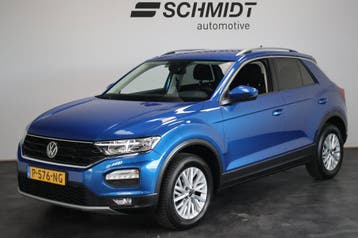 Zakelijke Lease |  Volkswagen T-Roc 1.0 TSI Style Business 1, Stof, Gebruikt, Blauw, Overige brandstoffen