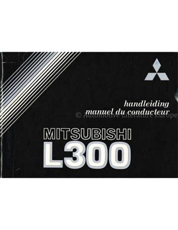 1981 MITSUBISHI L300 INSTRUCTIEBOEKJE NEDERLANDS | FRANS
