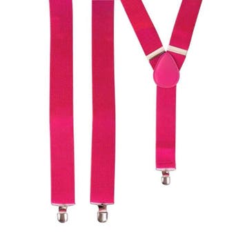 Gekleurde bretels roze - Bretels, Ophalen of Verzenden, Nieuw