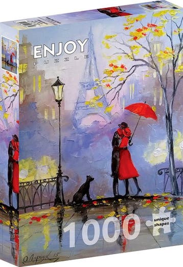 Rainy Day in Paris Puzzel (1000 stukjes) | Enjoy Puzzle -, Verzenden, Nieuw