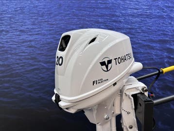 “ Tohatsu 20 pk buitenboordmotor | White Power Edition “, Watersport en Boten, 10 tot 30 pk, Viertaktmotor, Ophalen of Verzenden