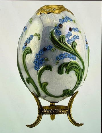 Fabergé ei - Imperial Jeweled Egg accentueerd met 24-karaats