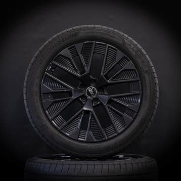 Audi Q8 E tron Q7 21 inch Velgen Zomerbanden Origineel, Gebruikt, 265 mm, Banden en Velgen, Personenwagen