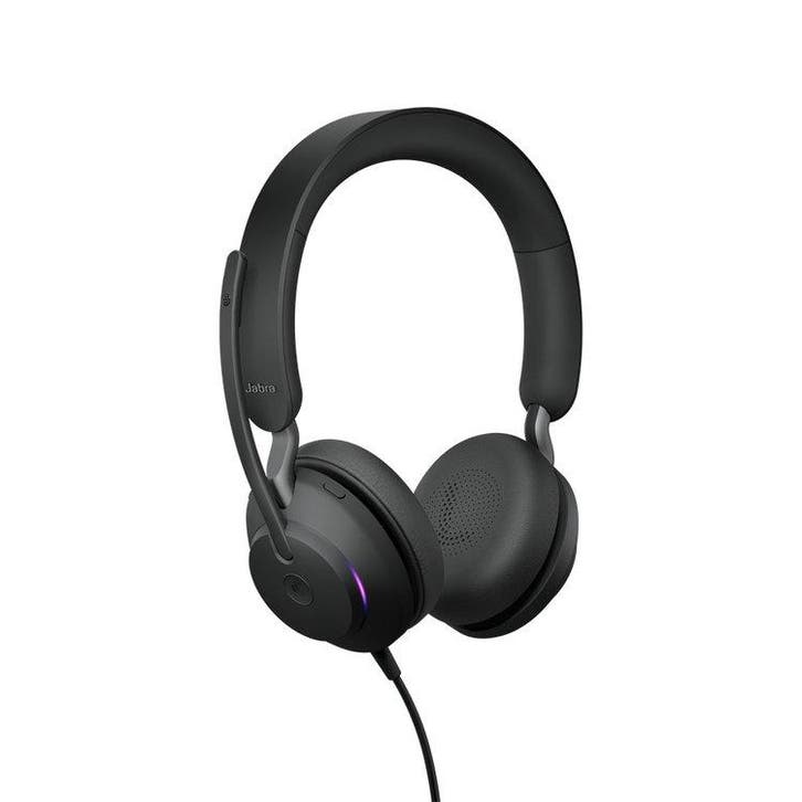 Jabra Evolve2 40, USB-A, MS Stereo, Audio, Tv en Foto, Koptelefoons, Verzenden