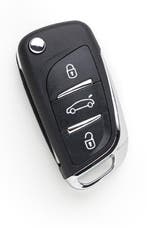 Citroën C5 (2006-2011) klapsleutel, 3 knop remote, Ophalen, Nieuw