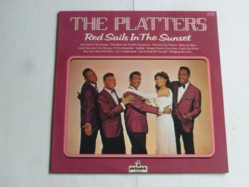 The Platters - Red Sails in the Sunset (LP) SHM 887, Cd's en Dvd's, Vinyl | Pop, Ophalen of Verzenden, Zo goed als nieuw
