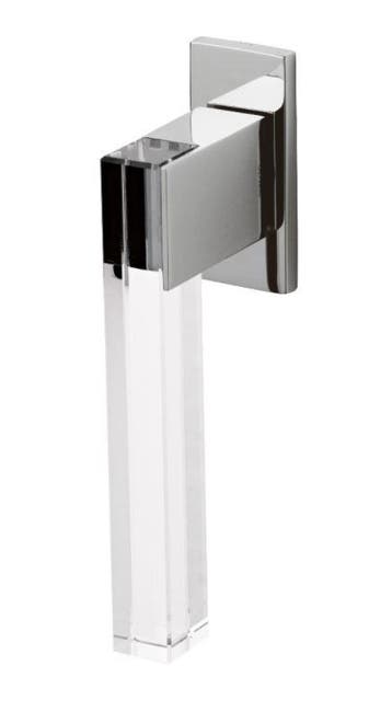 Olivari raamkruk Ice Cube chroom transparant, Verzenden, Nieuw