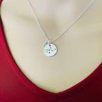 925 Zilveren Maagd of Virgo sterrenbeeld zodiak ketting, Verzenden, Nieuw, Zilver