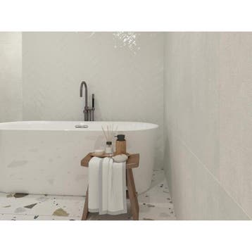 Sottocer Harmony Wandtegel - 7.5x30 cm - Hoogglans Wit, Ophalen of Verzenden, Nieuw