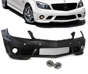 C63 AMG Look Voorbumper voor Mercedes Benz C-Klasse W204, Ophalen of Verzenden