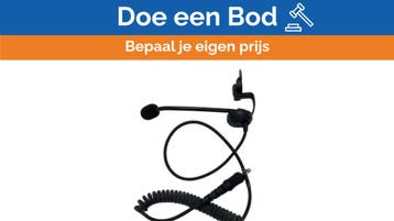 Bieden: Savox K51020 Fireman Helmet Microphone, Watersport en Boten, Ophalen of Verzenden, Nieuw, Communicatie