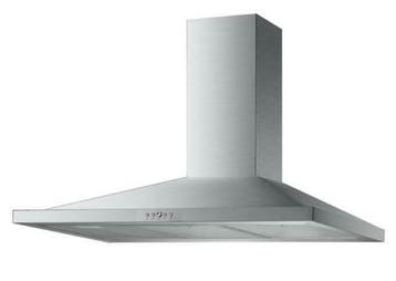 90cm rvs afzuigkap led a-label met motor 2jr garantie, Wandschouwkap, Recirculatie, Nieuw, Ophalen of Verzenden