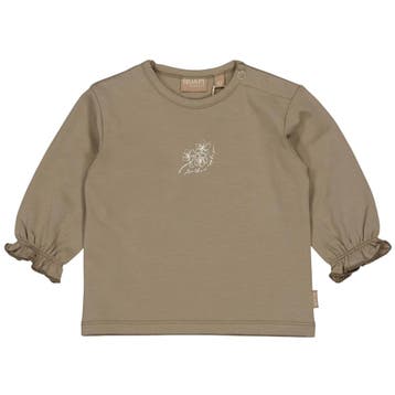 Quapi baby Shirt grijs/beige Kato - 68 (4-6 maanden), Ophalen of Verzenden, Nieuw
