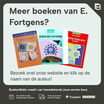 Borduren op papier in alle seizoenen / Cantecleer, Verzenden, Gelezen, E. Fortgens