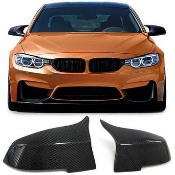 Spiegelkappen evo look carbon look passend voor BMW F20 F..., Auto-onderdelen, Verzenden, Nieuw