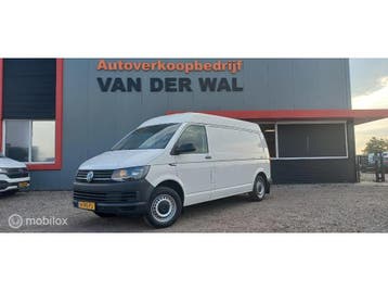 Zakelijke lease - Volkswagen Transporter 2.0 TDI, Euro 6, Wit, Handgeschakeld, Lease