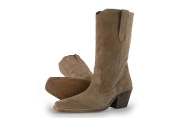 Bronx Cowboy laarzen in maat 39 Beige, Bronx, Verzenden, Beige, Gedragen