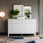 Ladekast met 6 Lades –Houten Dressoir voor Slaap- en Woonkam, Verzenden, Nieuw