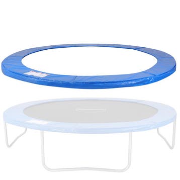 Monzana Trampoline hoes 426cm in blauw (Trampolines), Kinderen en Baby's, Speelgoed | Buiten | Trampolines, Verzenden, Nieuw