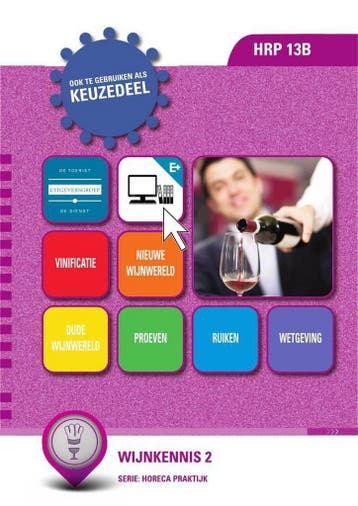 HRP 13B / Wijnkennis 2 / Keuzedeel - Judith Pen, Boeken, Verzenden, Zo goed als nieuw, Judith Pen