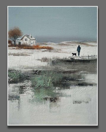 Clelia - Winter Walk at the Edge